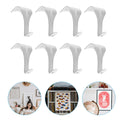 20 Pcs Picture Rail Hooks  Heavy Duty Coat Hangers Hanging Accessories