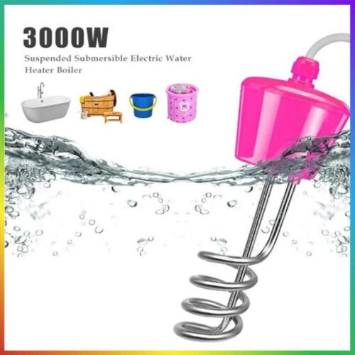 UK Plug 3000W Heating Element Suspension Boiler Water Immersion Heater Bathroom