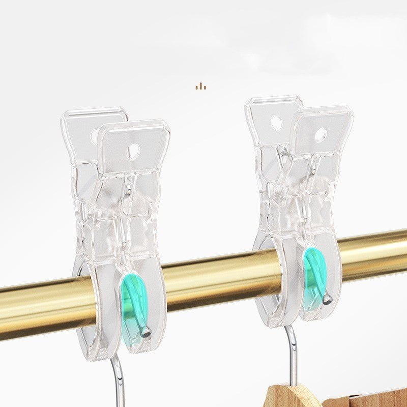10PCS Transparent Large Balloon Clips Arch Spring Clamps for Wedding DIY
