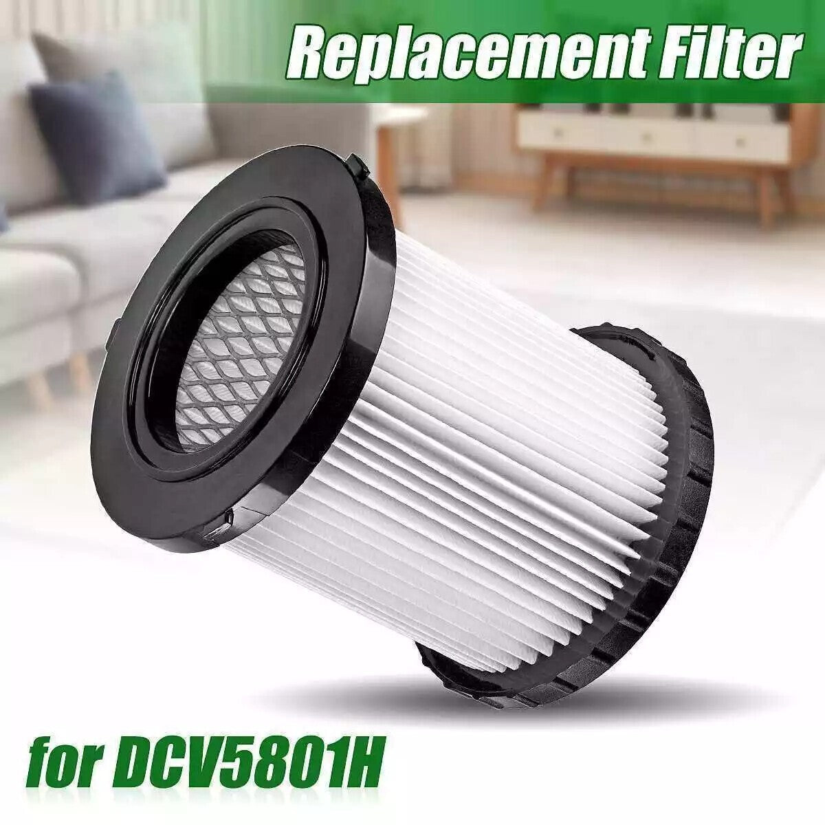 1-4Pcs Cartridge Filter For DeWalt DCV581H DCV584L DCV580H DCV582 Vacuum