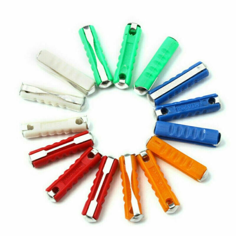 5 AMP -25 AMP European Blade Style Audio Fuse for Car RV Boat Vintage Old Style
