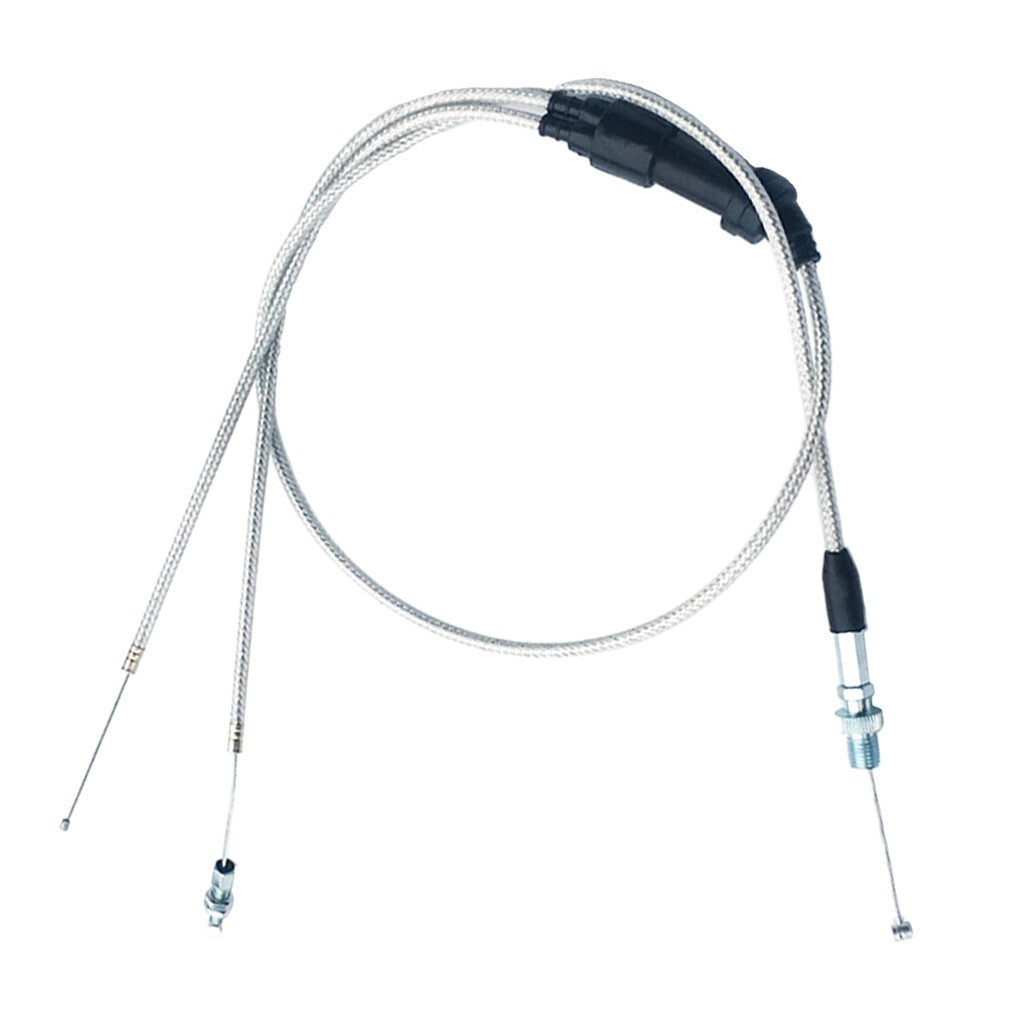 Extended Dual Throttle Grip Cable Line for  PZ30mm Accelerate Carb