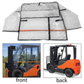 Forklift Cover for Rain Cab Enclosure Windproof Rainproof Forklift Accessories