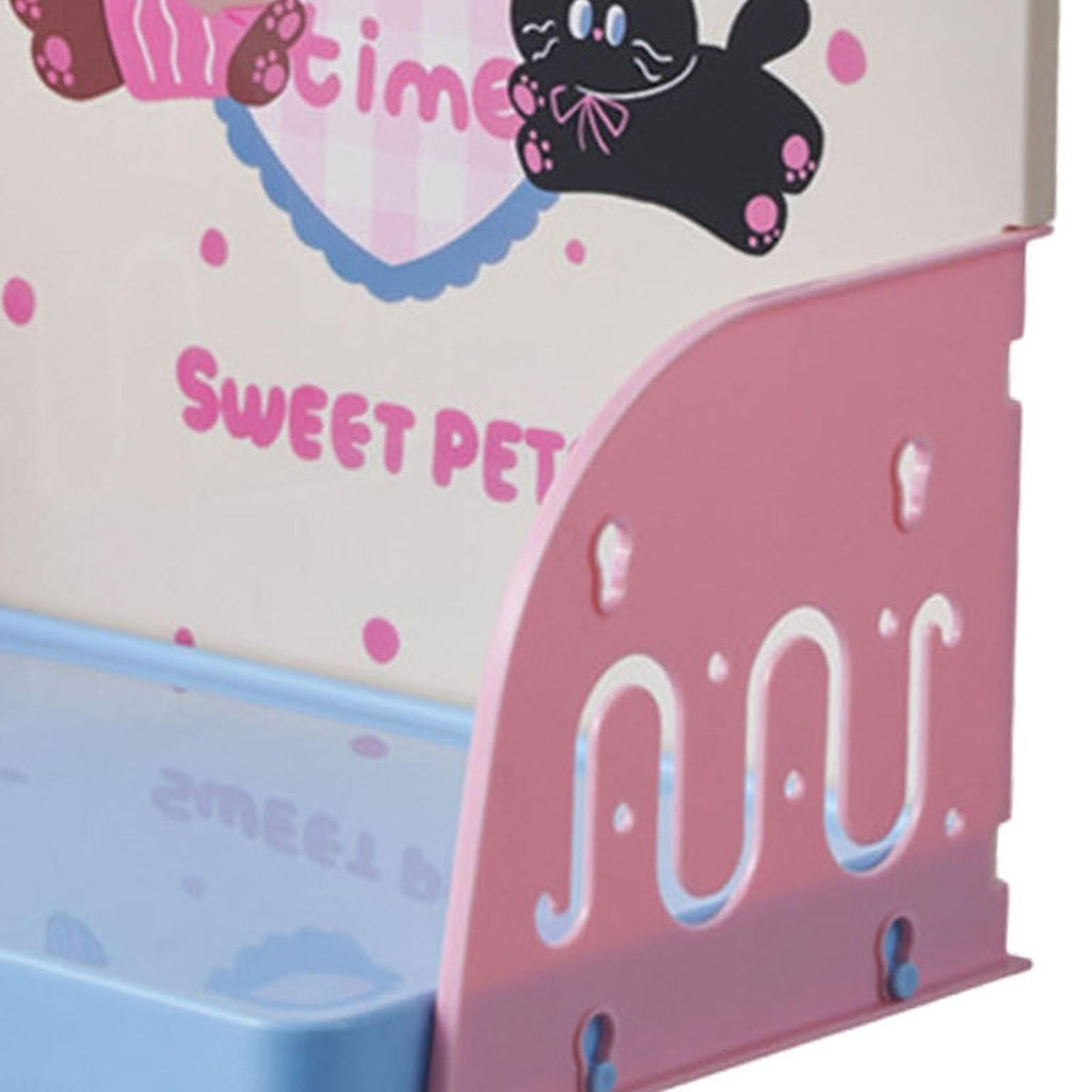 Cat Feeding Table Keep Floor Clean Anti Slip Dog Water Dishes Station Cat Bowl