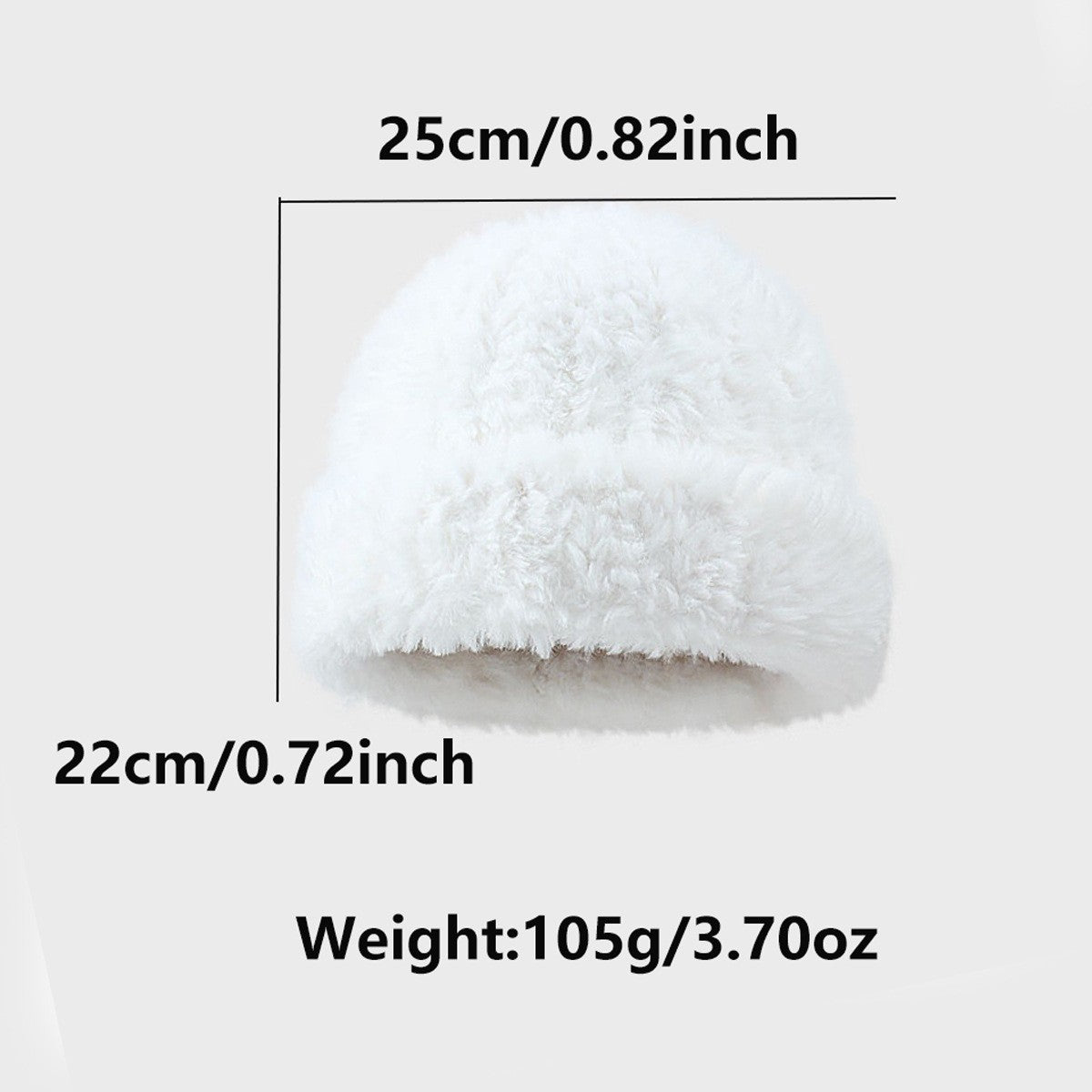New season Luxury soft Thick Super Fluffy  fleecy Mohair style beanie Hat