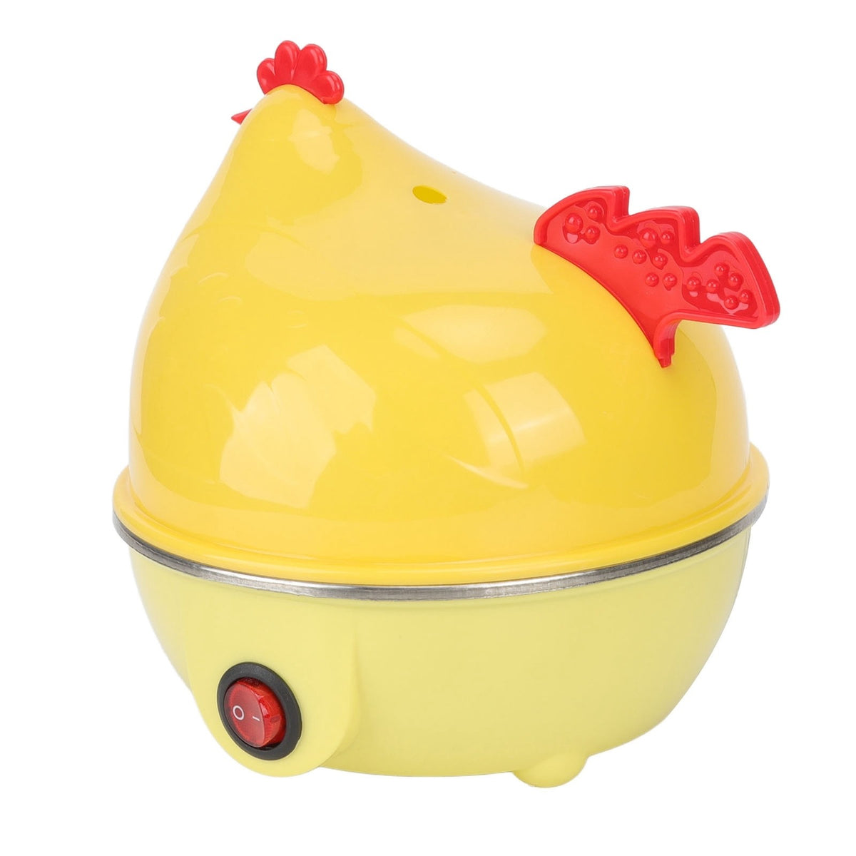Electric Egg Cooker Chicken Shape Rapid Egg Boiler Automatic Shut Off UK BS