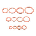 280x 12 Size Assorted Solid Crush Copper Washer Sump Plug Banjo Bolt
