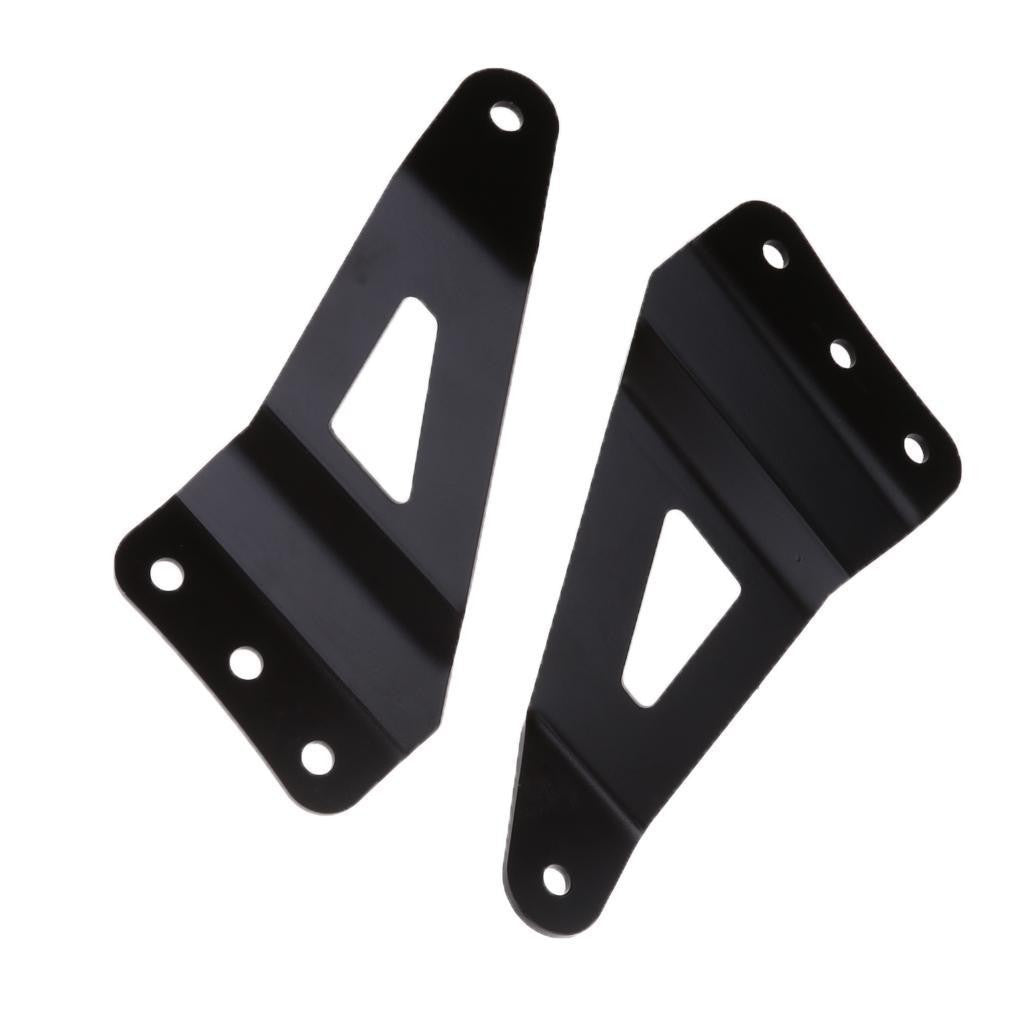Upper Roof Mount Brackets for 52\" Curved LED Light Bar for