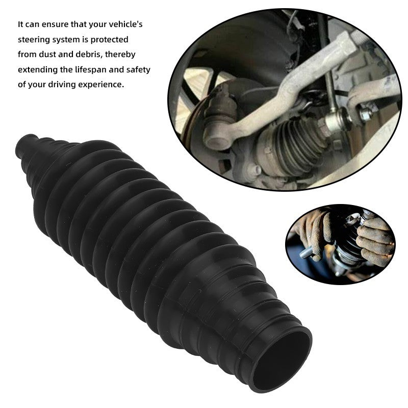 Pair Universal Steering Rack Boot Boots Gaiters High Quality Repair Kit-Stretchy