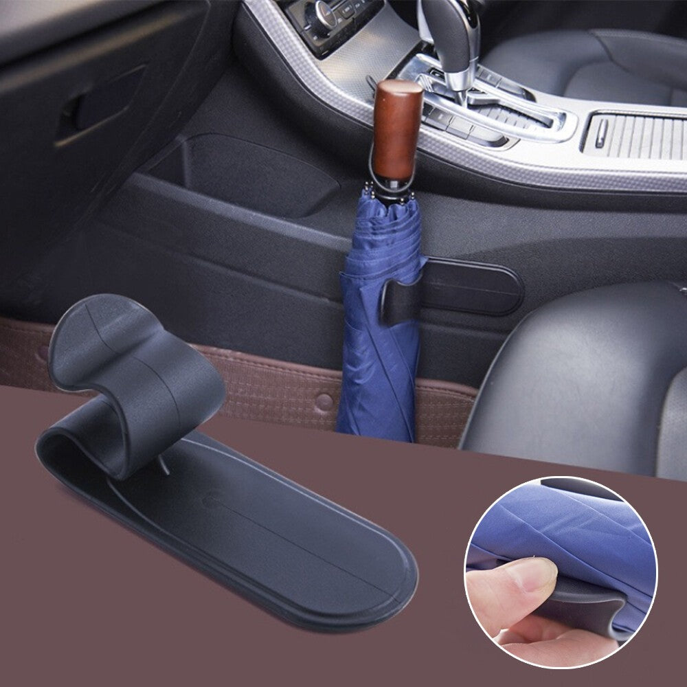 10x Universal Car Umbrella Hook Holder Hanger Hook Clip Fastener Car Accessories