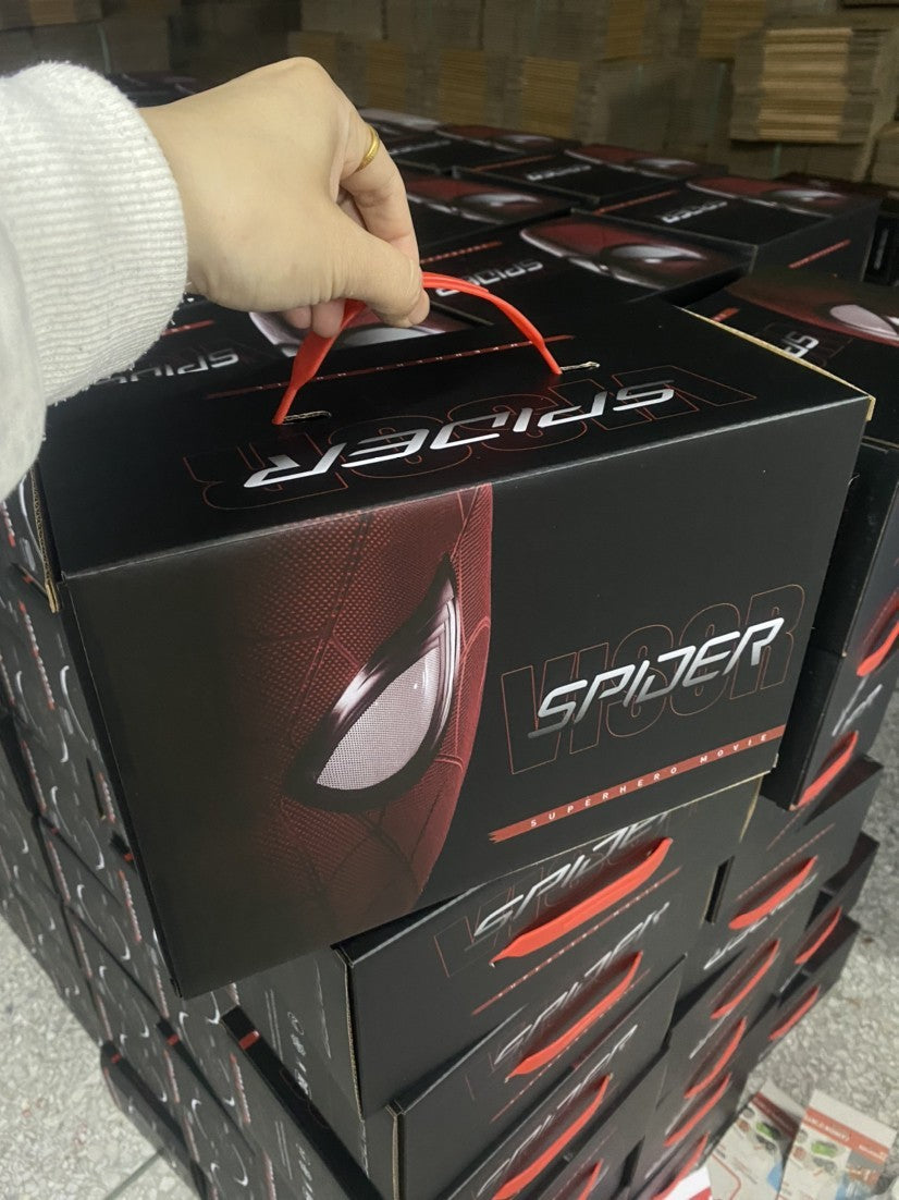 Spider-Hero Full Mask Breathable Blinkable Eyes for Halloween Christmas Cosplay