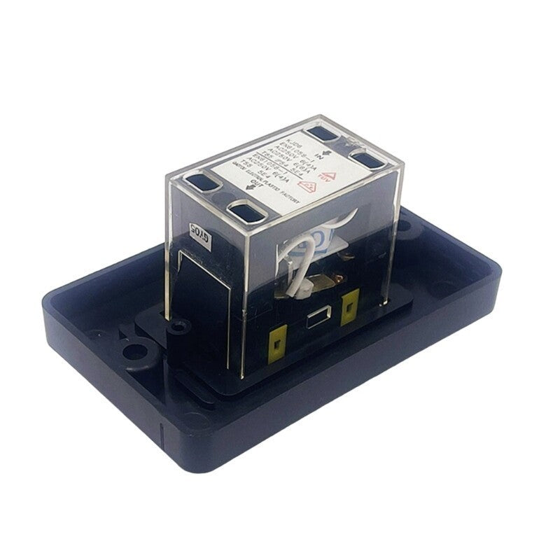 KJD6 Electromagnetic Switch AC 250V 6A Waterproof Push Button Switch for Machine