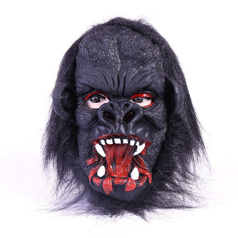Gorillas Halloween Adult Mask Ape Monkey Mask Rubber Mask Cosplay Costume