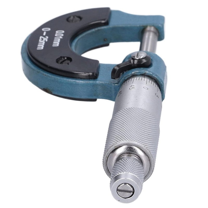 Outside Micrometer 0-25mm Metric Caliper Gauge Tool 0.01mm Accuracy DIY Measure