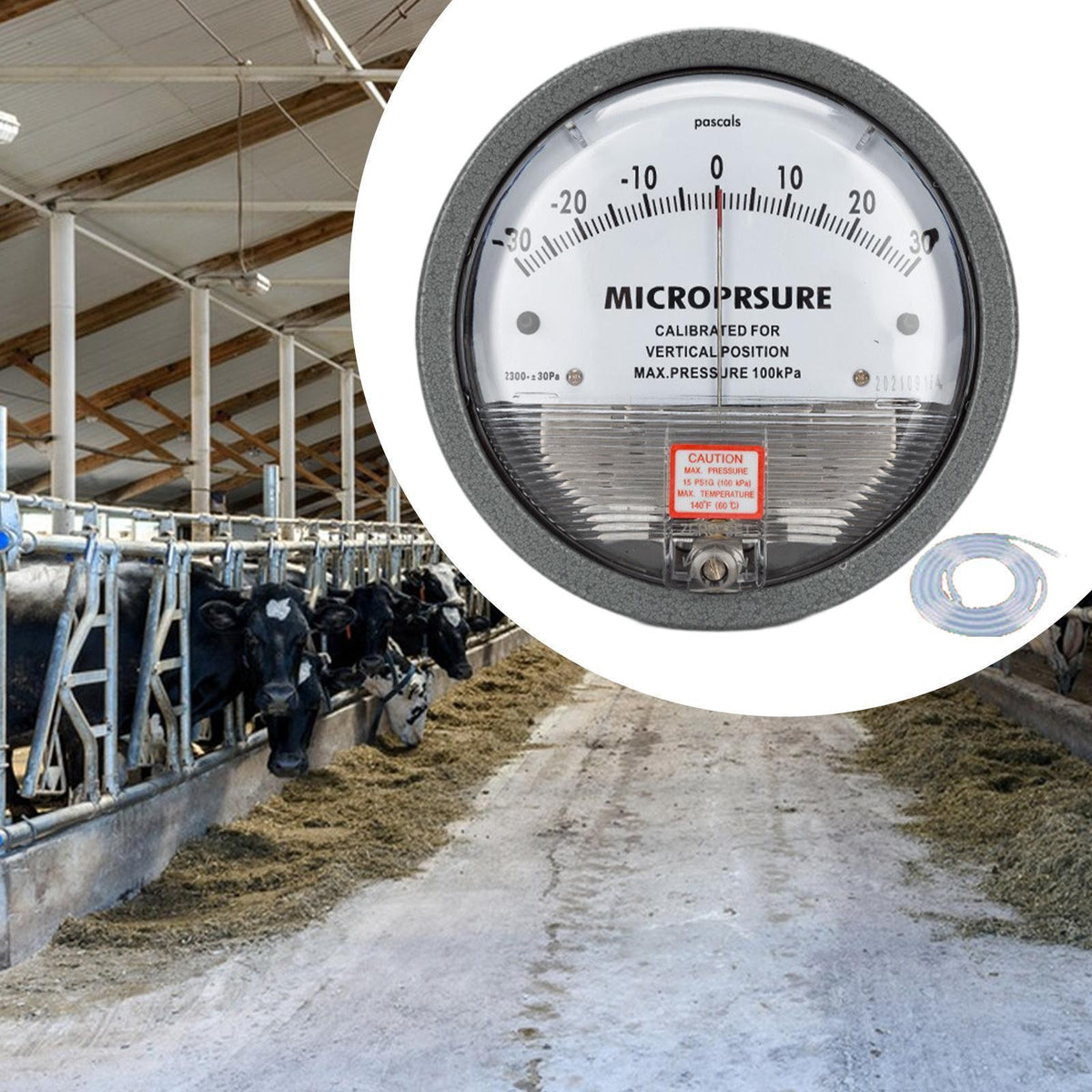 Micro Differential Pressure Gauge Differential Manometer Professional