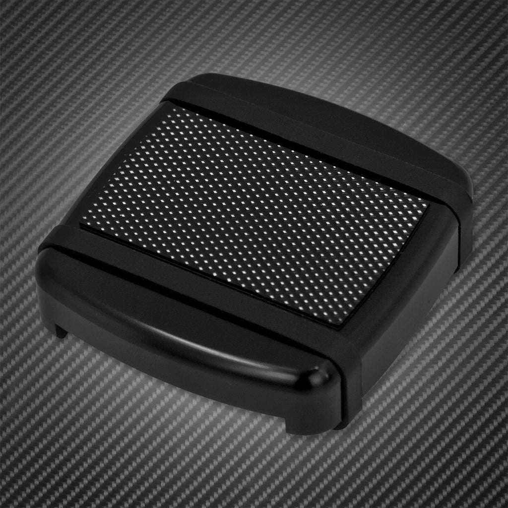 Black Non-Slip Brake Pedal Pad Cover Fit For Harley Softail FX 1984-2017 Dyna 17