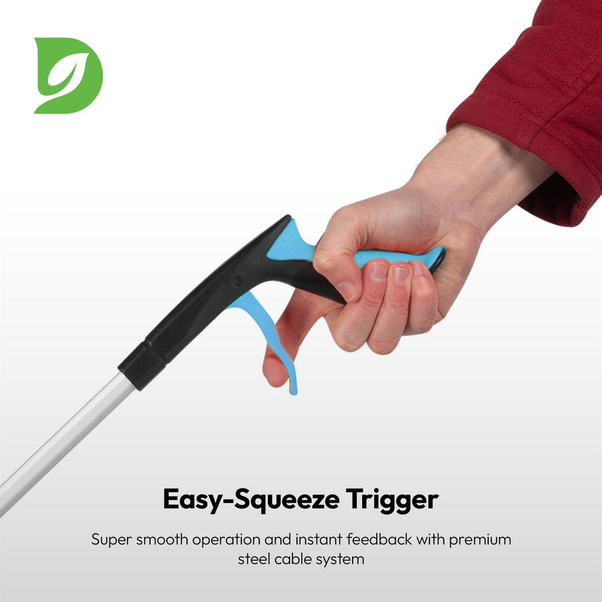 81cm/31" Reacher Grabber Tool - Long Reach Litter Picker Pick Up Mobility Tool
