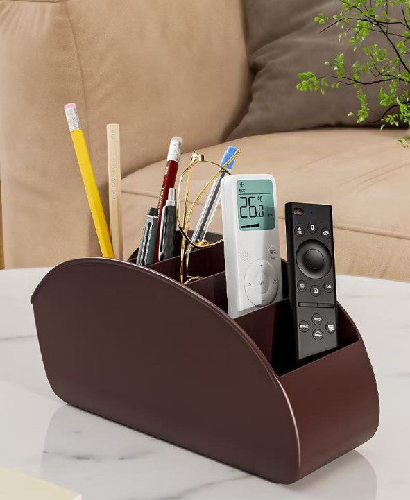 Storage Box Phone And TV Remote Control Desk Organizer Holder Home Storage Box