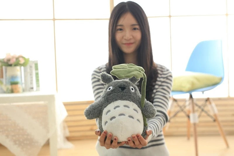 Hot 40cm Large Anime My Neighbor TOTORO Plush Toy soft Stuffed Doll for Kids Gif