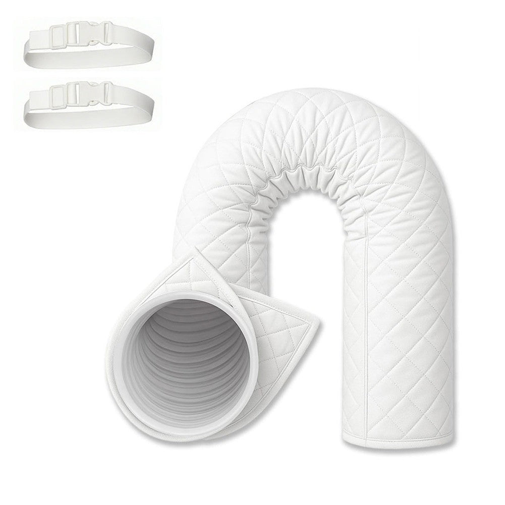 Air Conditioner Hose Cover 80 Inches Long With Insulation For Energy Saving