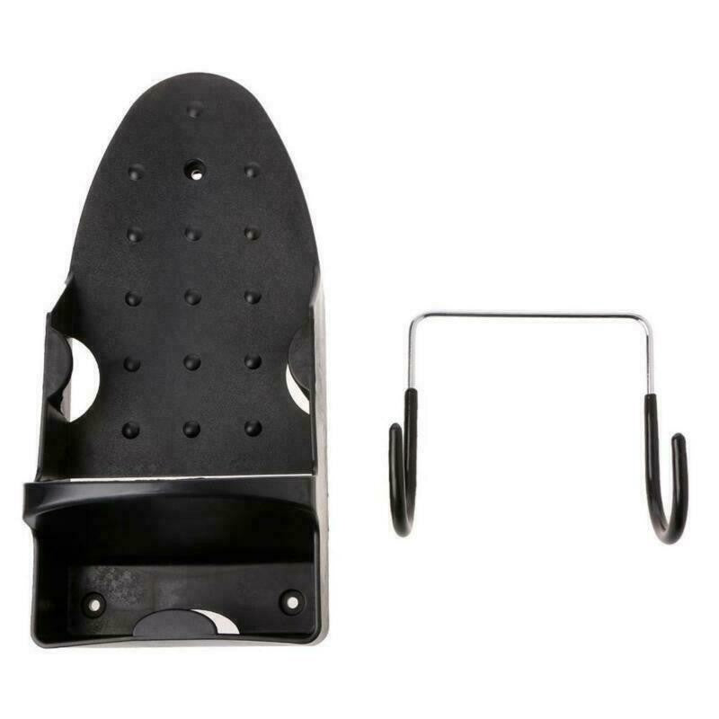 Ironing Board Holder Hanger Door Cupboard Wall Mount Storage Rack Black White UK