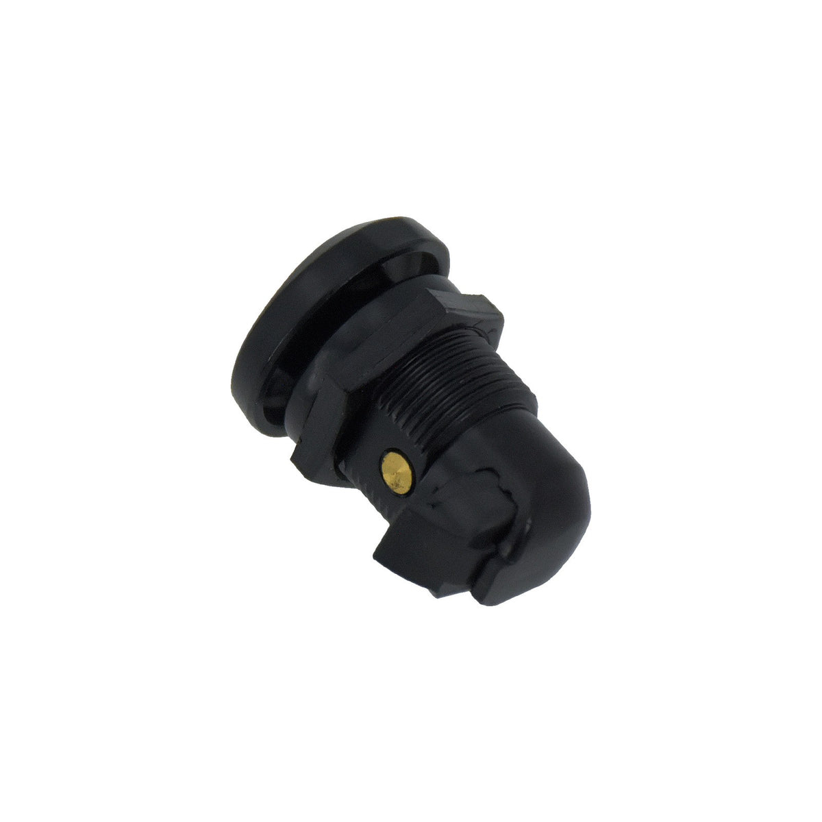Black Push Button Gas Cap Fuel Door Latch For Harley Road Electra Glide 92-2023