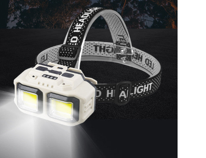 Inductive Type-C Rechargeable LED High Brightness Headlamp
