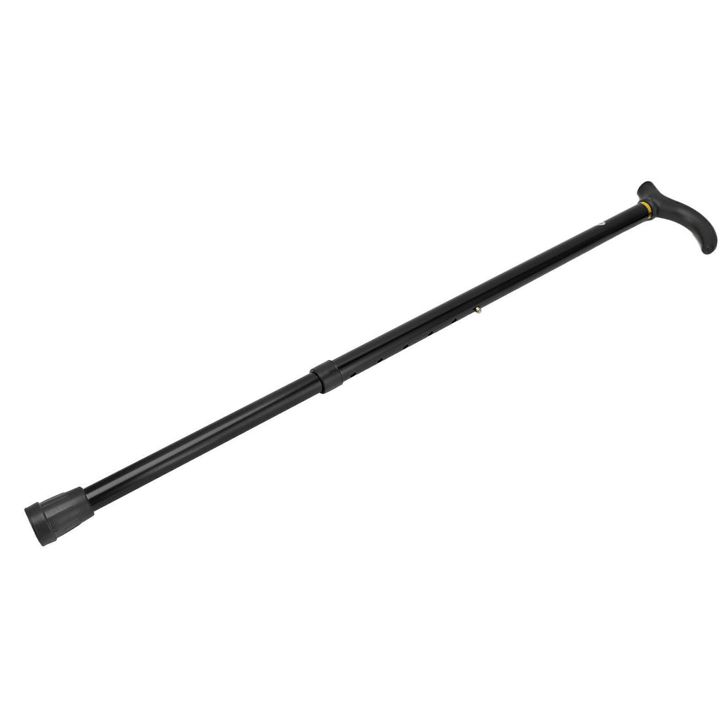 (Black)Adjustable Walking Stick All Terrain Walking Cane For Men Women UK