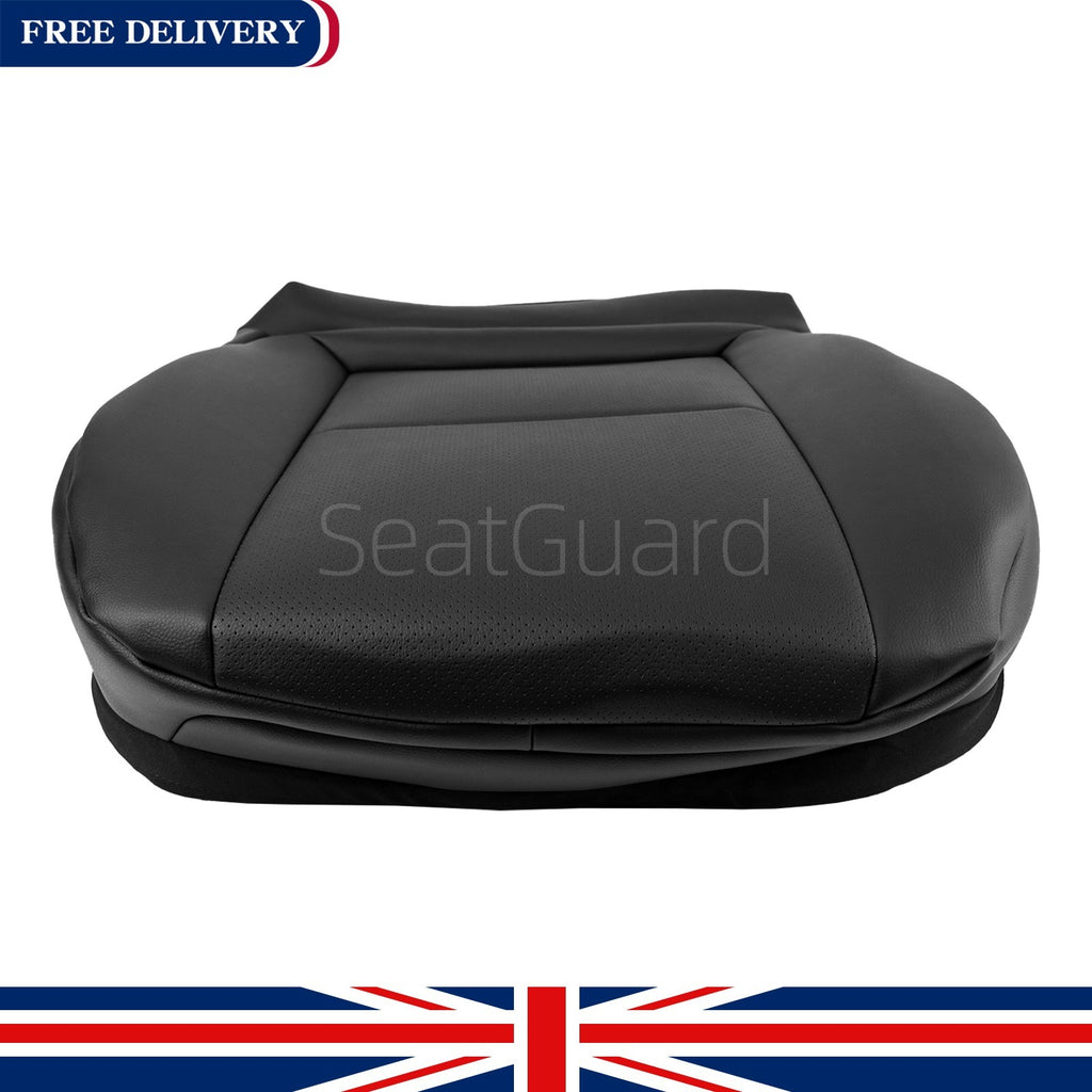 Fits For 2007-2015 Mercedes-Benz C-Class Driver Bottom Seat Cover W204 BLACK UK