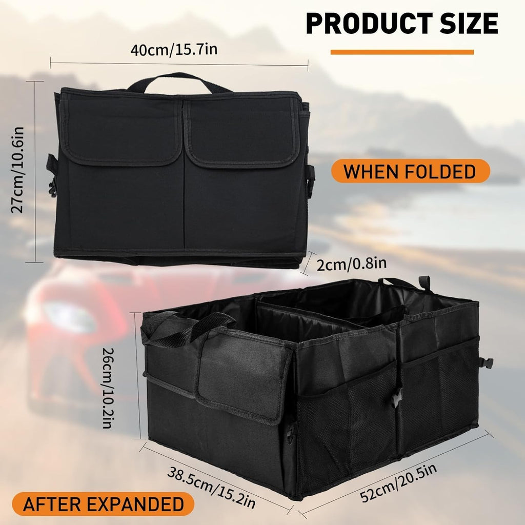 Foldable Car Boot Organiser Heavy Duty Storage Box Portable Vehicle Tidy
