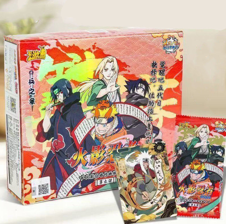 Kayou Naruto Heritage Box Tier 2 Wave 9 Sealed 30 Packs TCG Anime