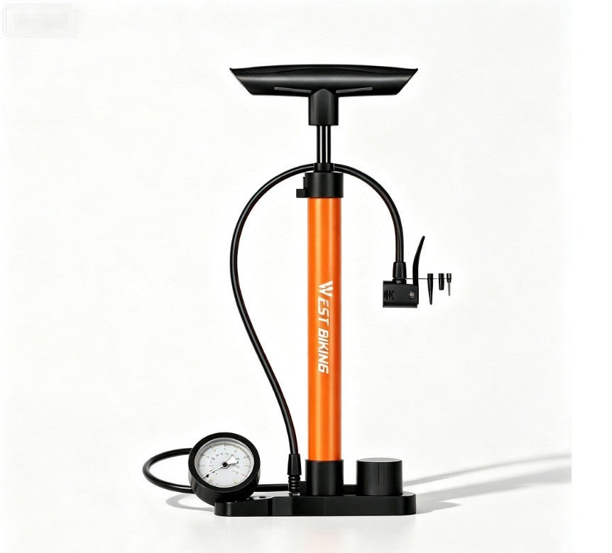 Heavy Duty Floor Standing Bike Cycle Bicycle Tyre Hand Air Mini Pump UK