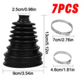 7pcs CV Boot Kit Stretchy Universal Fit Drive Shaft Gator Joint Boot Stretch UK