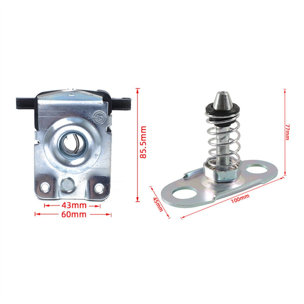 *Lower* Upper Catch Latch Hood Lock Kit for BMW E39 E46 E53 M3 M5 X5 51238229807