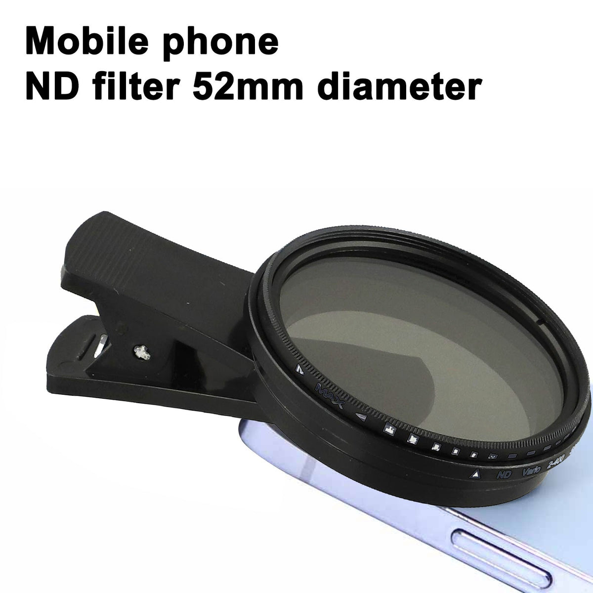 Smartphone Lens Accessory 52mm Polarizer for Creative Photography Shots