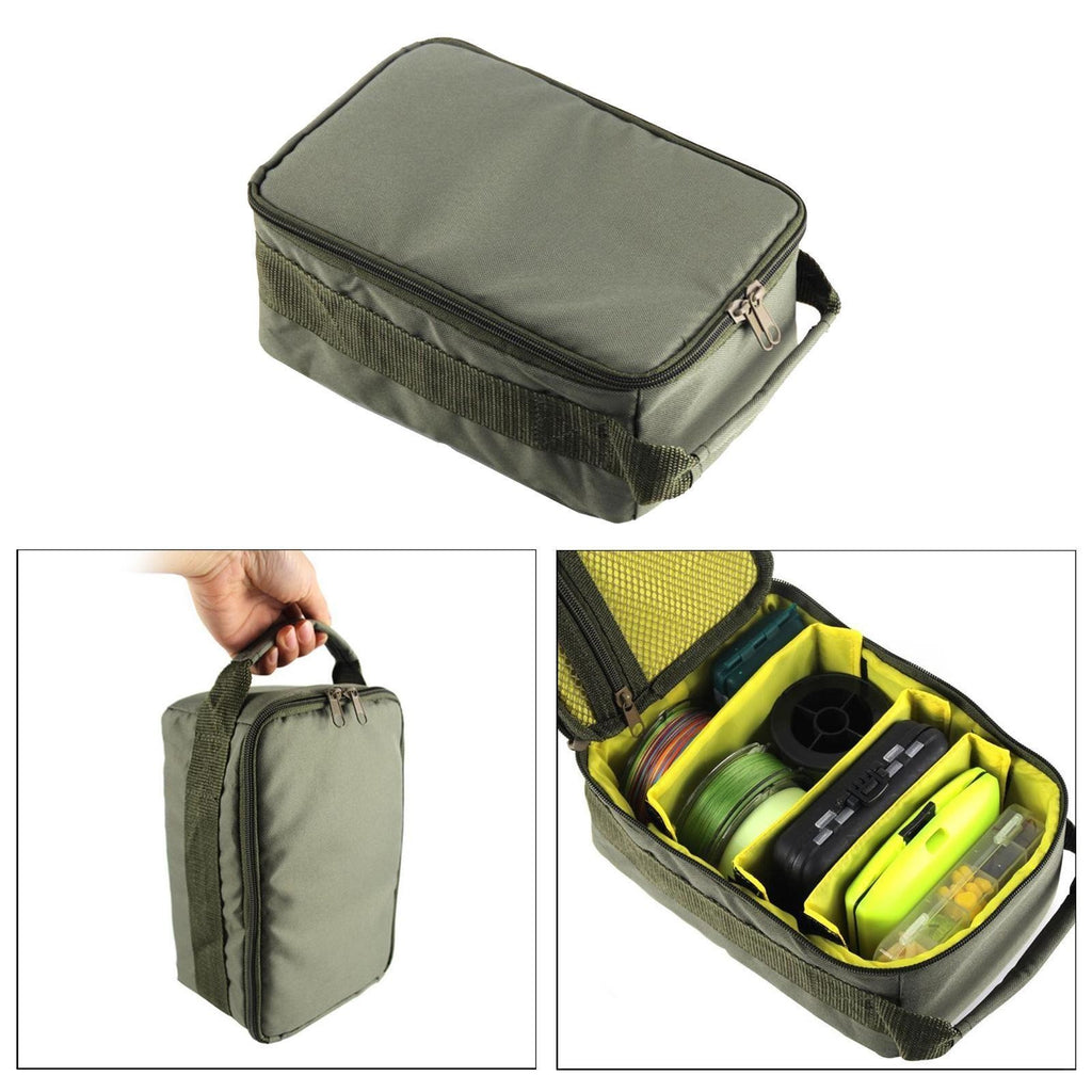 Fishing Reel Bag Gear Lure Tool Carry Storage Fishing Tackle Organizer