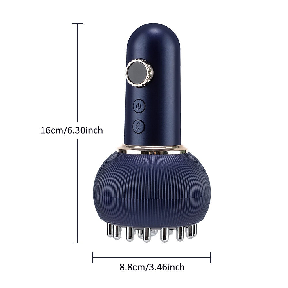 USB Electric Lymphatic Drainage Machine Meridian Body Massage Brush Microcurrent