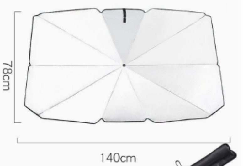 140cmFoldable Car Windshield Sunshade Front Window Cover Visor Shade Umbrella.*