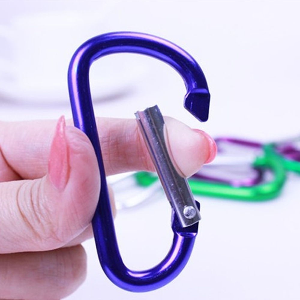 QUALITY 10 X-Large Locking Carabiner Clip Snap Hook Keyring Camping Karabiner UK