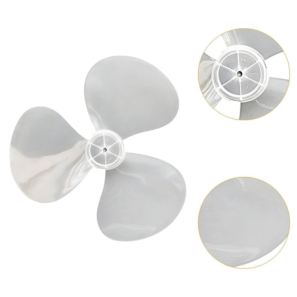 Clear Plastic Universal Replacement Fan Blade Three Blade Design for 16 Inch
