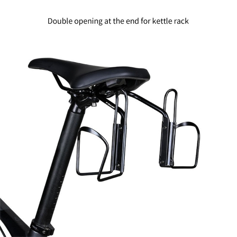 Bike Seatpost Mounted Stabilizer Saddles Bottle Cage Extension Holder