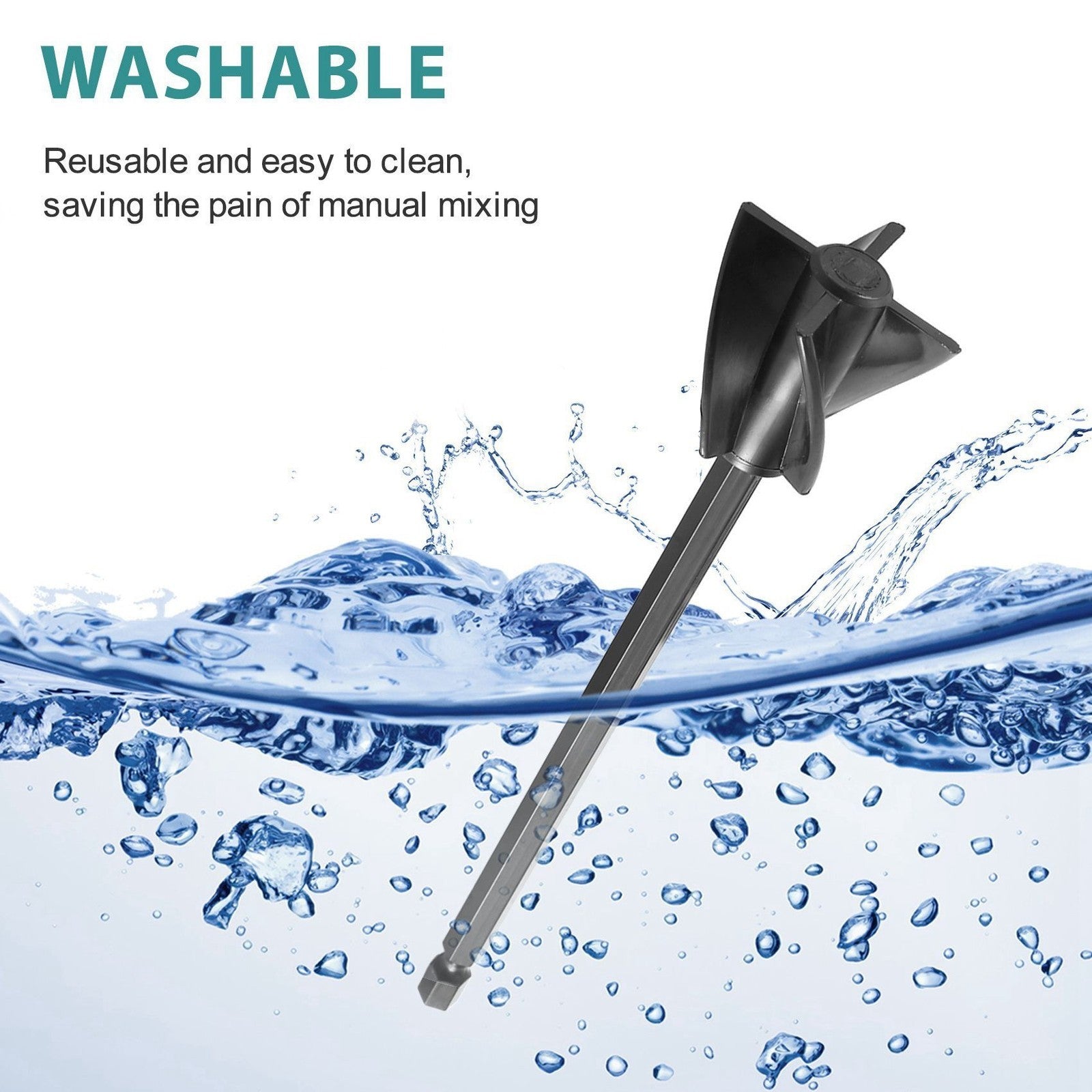 Epoxy Mixer, Handheld Resin Mixing Tools for Resin Stirring - Electric5732