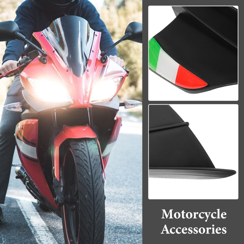 For Motorbike Spoiler Motorcycle Front Aerodynamic Winglets