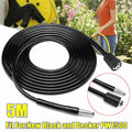 5M Quick Connect High Pressure Washing Hose Fit Black Decker PW1600 PW1700 Washe