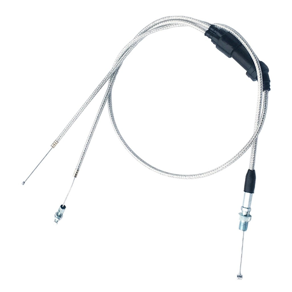 Extended Dual Throttle Grip Cable Line for  PZ30mm Accelerate Carb