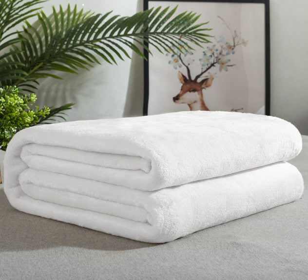 Soft Flannel Throw Blanket All Season Sofa Bed Warm Cover