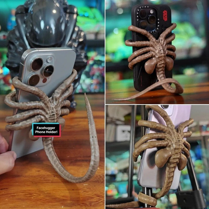 Facehugger Phone Holder Alien Romulus Memorabilia MovieGift Mobile Phone Bracket