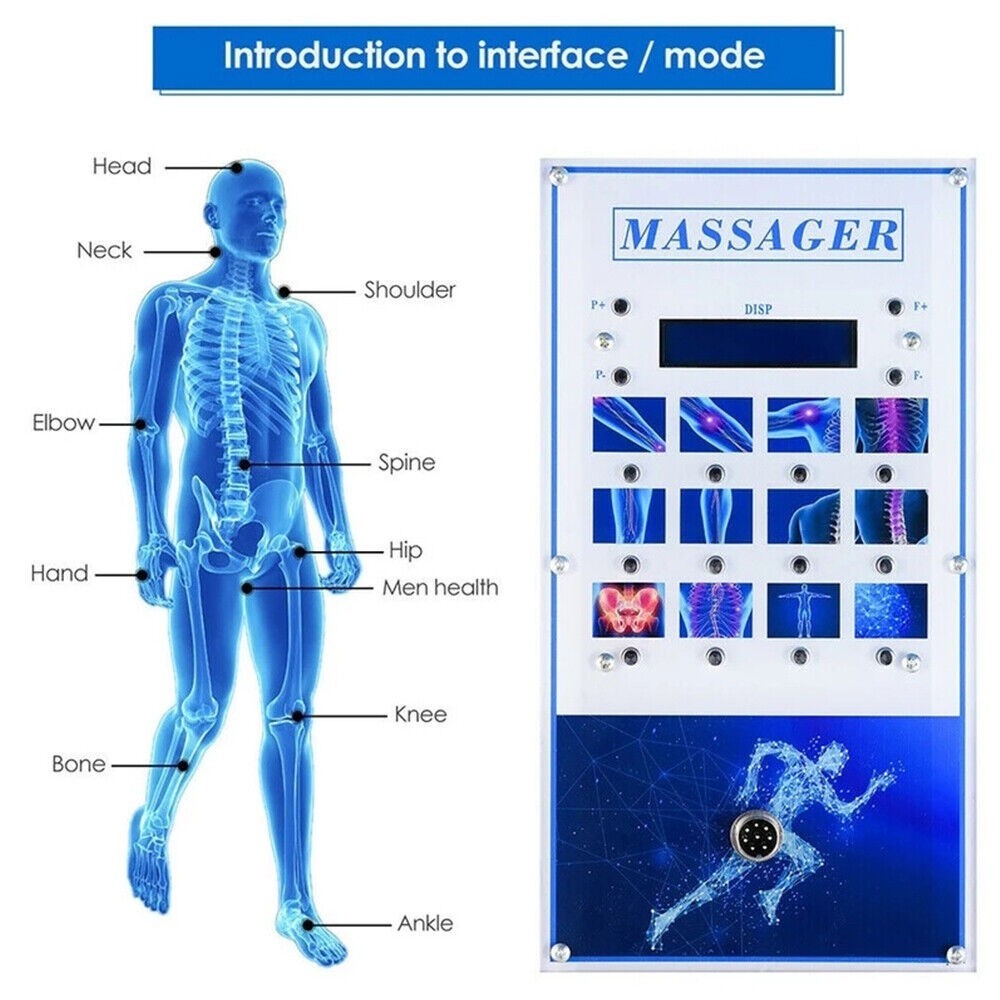 Touch Screen Shockwave Therapy Machine For Muscle Pain Removal & ED Treatment