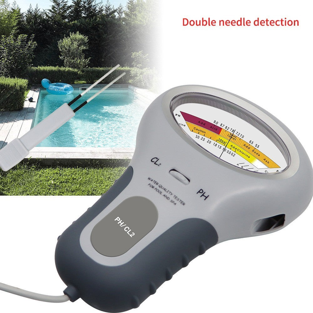 Swimming Pool Chlorine PH/CL2 Water Quality Tester Digital Monitor Spa Hot Tub