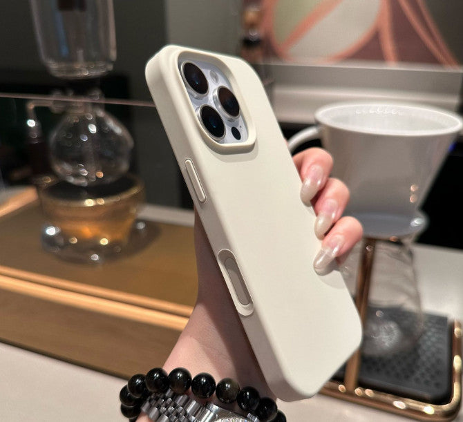 Liquid Silicone Integrated Cutton Case For iPhone 16 Pro Max 16 Plus 16 Pro